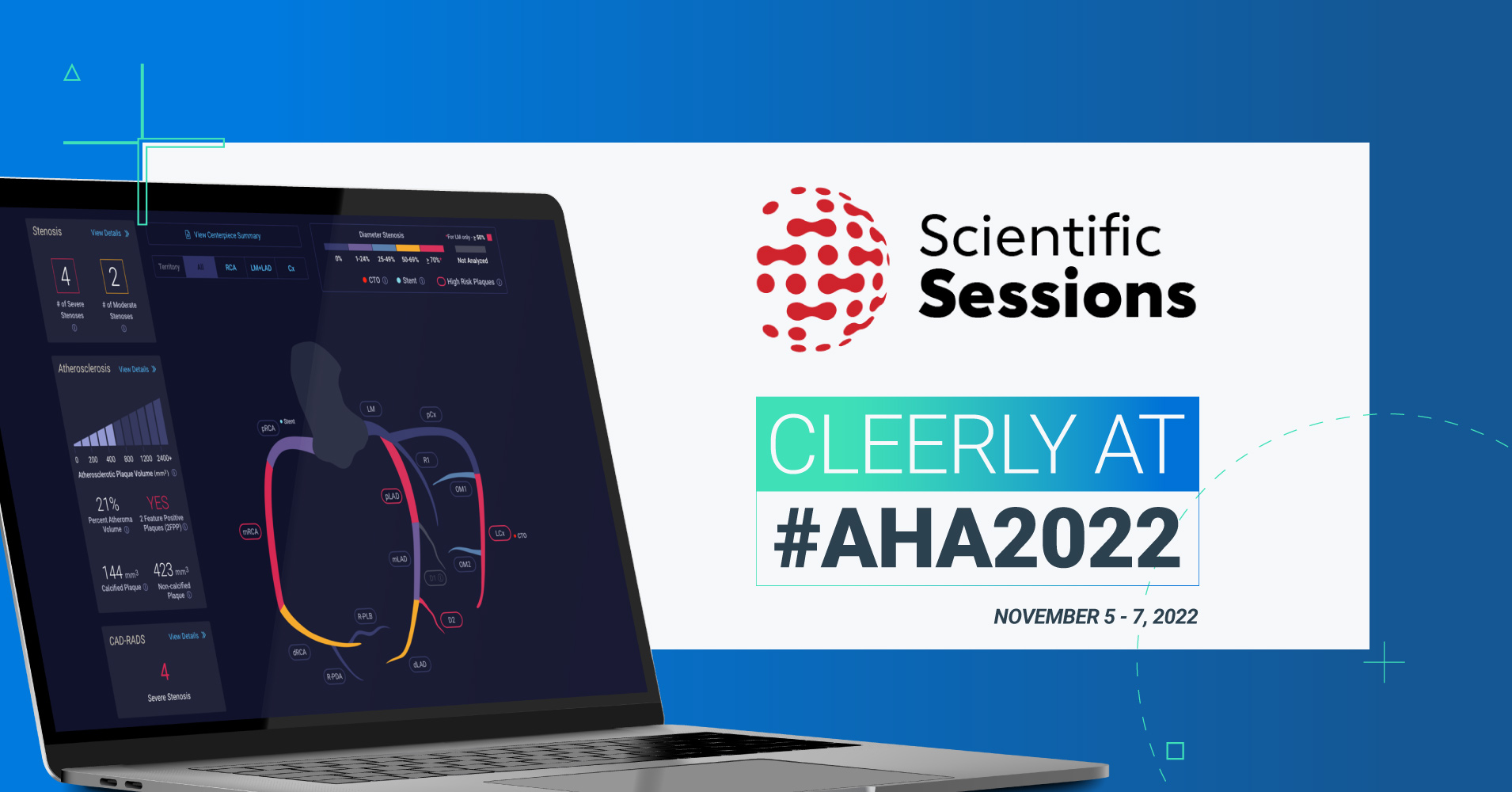 Cleerly at the American Heart Association Scientific Sessions 2022