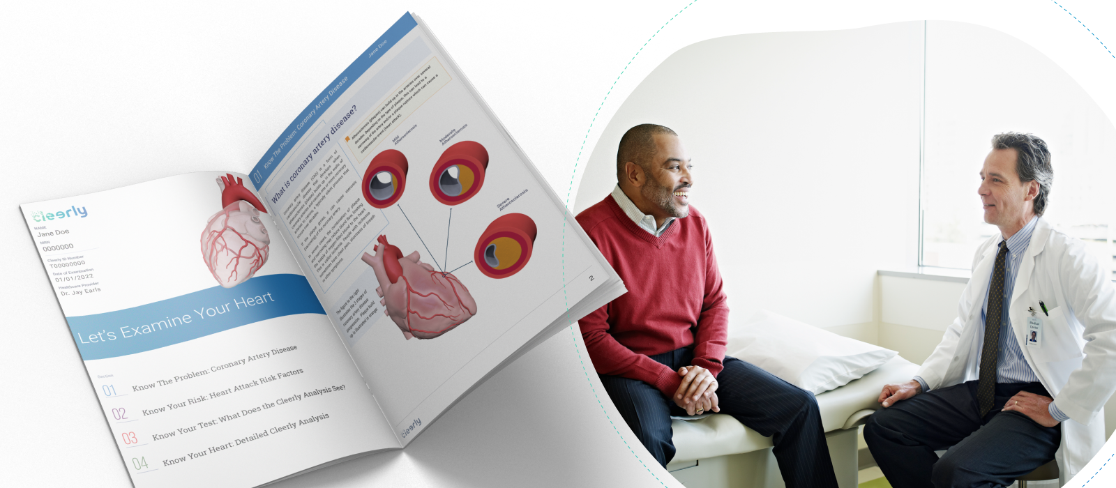 Cleerly's heart disease reports help providers educate their patients