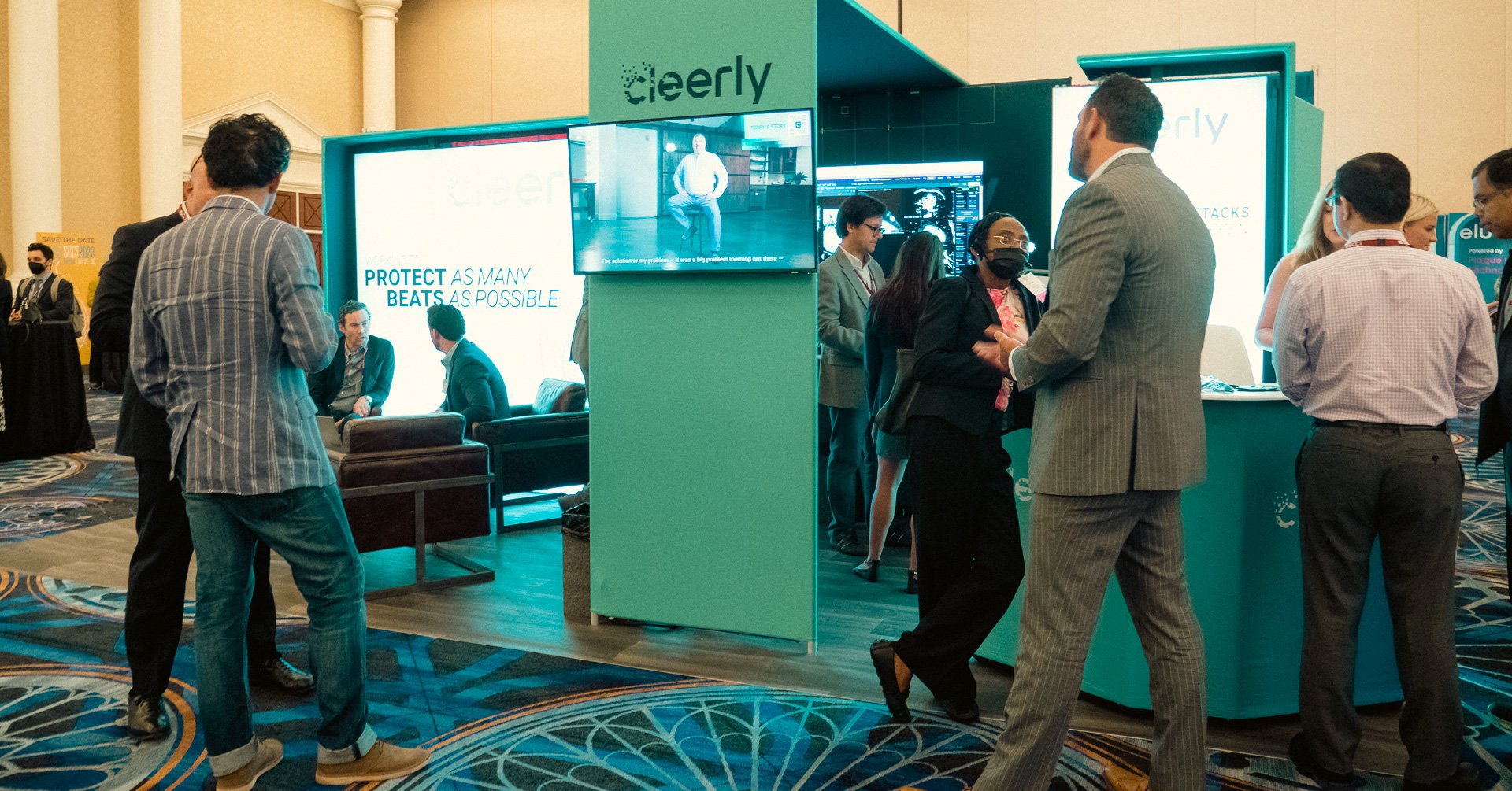 Cleerly at SCCT 2022 - Exhibit Hall